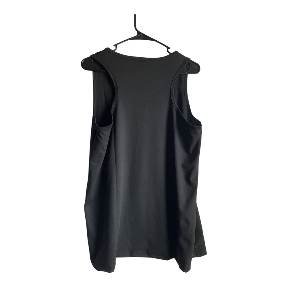 Boutique Women’s Size XXL Black Graphic Tank Top - Picture 4 of 12